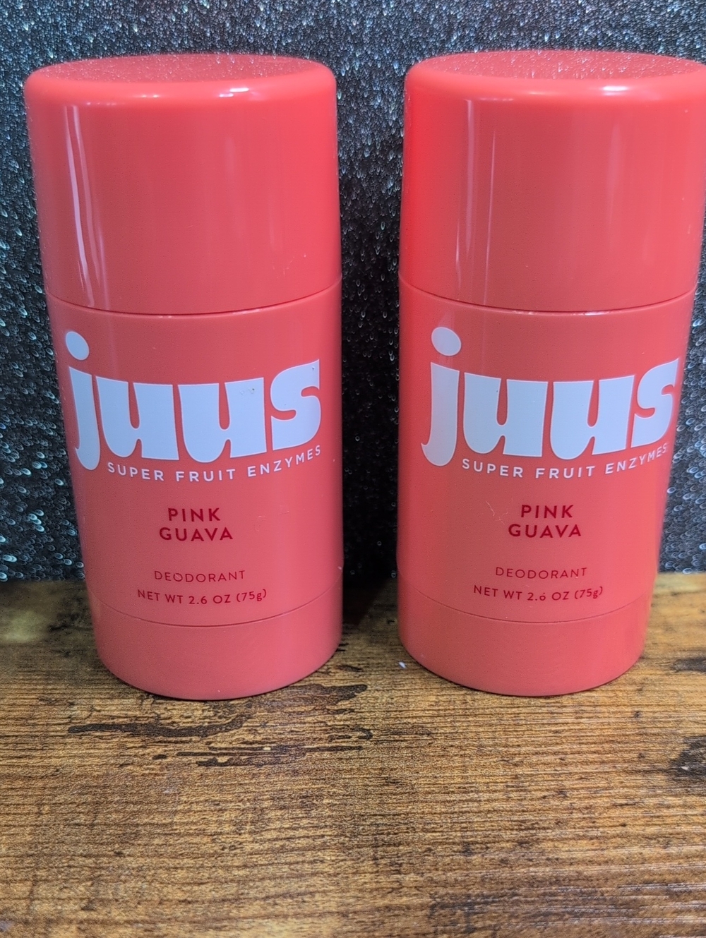 juus Super Fruit Enzymes Aluminum Free Deodorant - Pink Guava 2 Pack
